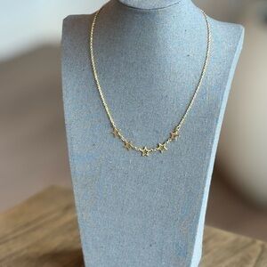 Gold Stars Necklace
